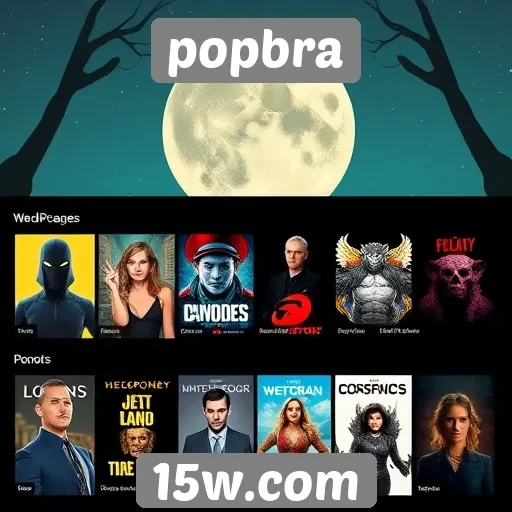 Explorando a variedade de gêneros no site popbra