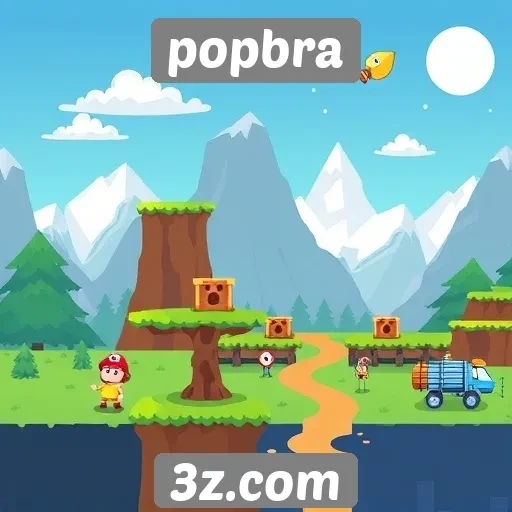 A evolução do design de jogos no site popbra