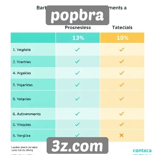 Comparativo de assinaturas do Popbra com concorrentes