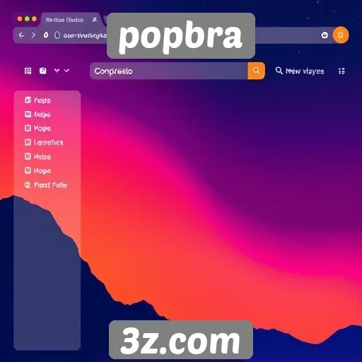 Mudanças na interface do usuário do popbra