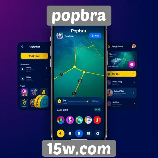 Interface do usuário do Popbra melhora experiência do jogador