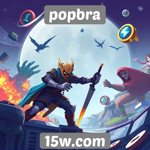 Novidades de jogos populares disponíveis no site Popbra